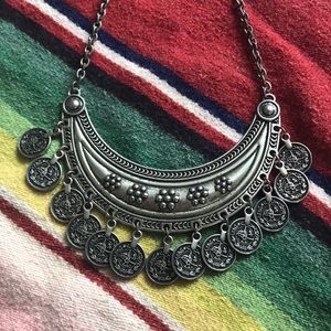 Free People Boho Coin Necklace
